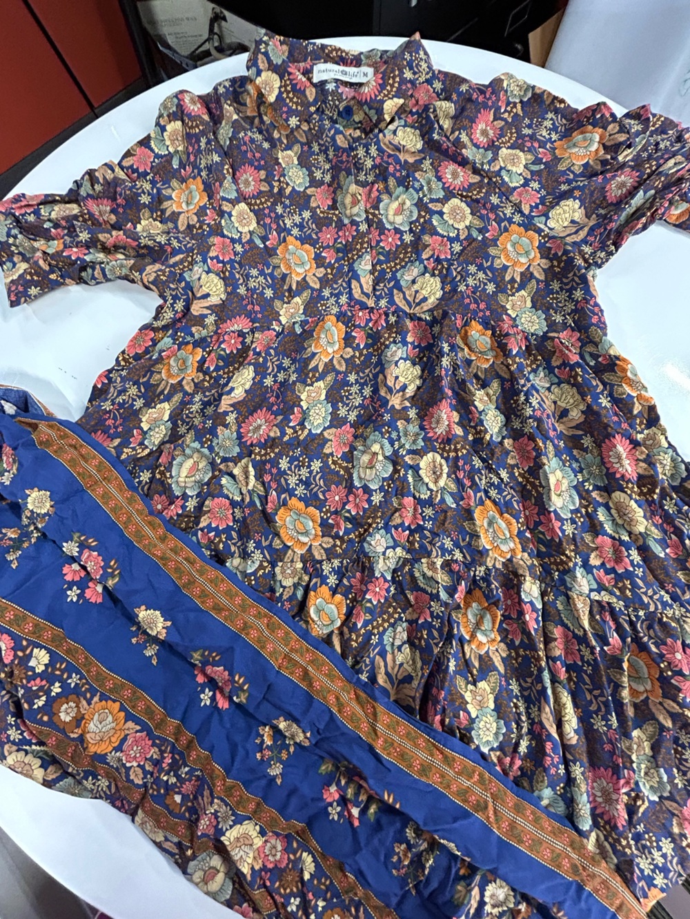Natural Life floral dress size Medium